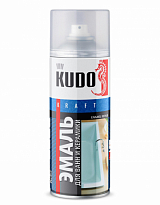 KUDO KU-1301 Эмаль для реставрации ванн и керамики белая 520мл 1/6шт